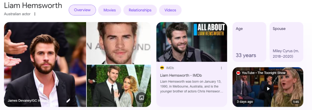 Liam Hemsworth Bio